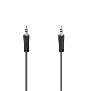 Hama Audio Cable, 3,5 мм - 3,5 мм, 3 м, черный - Кабель