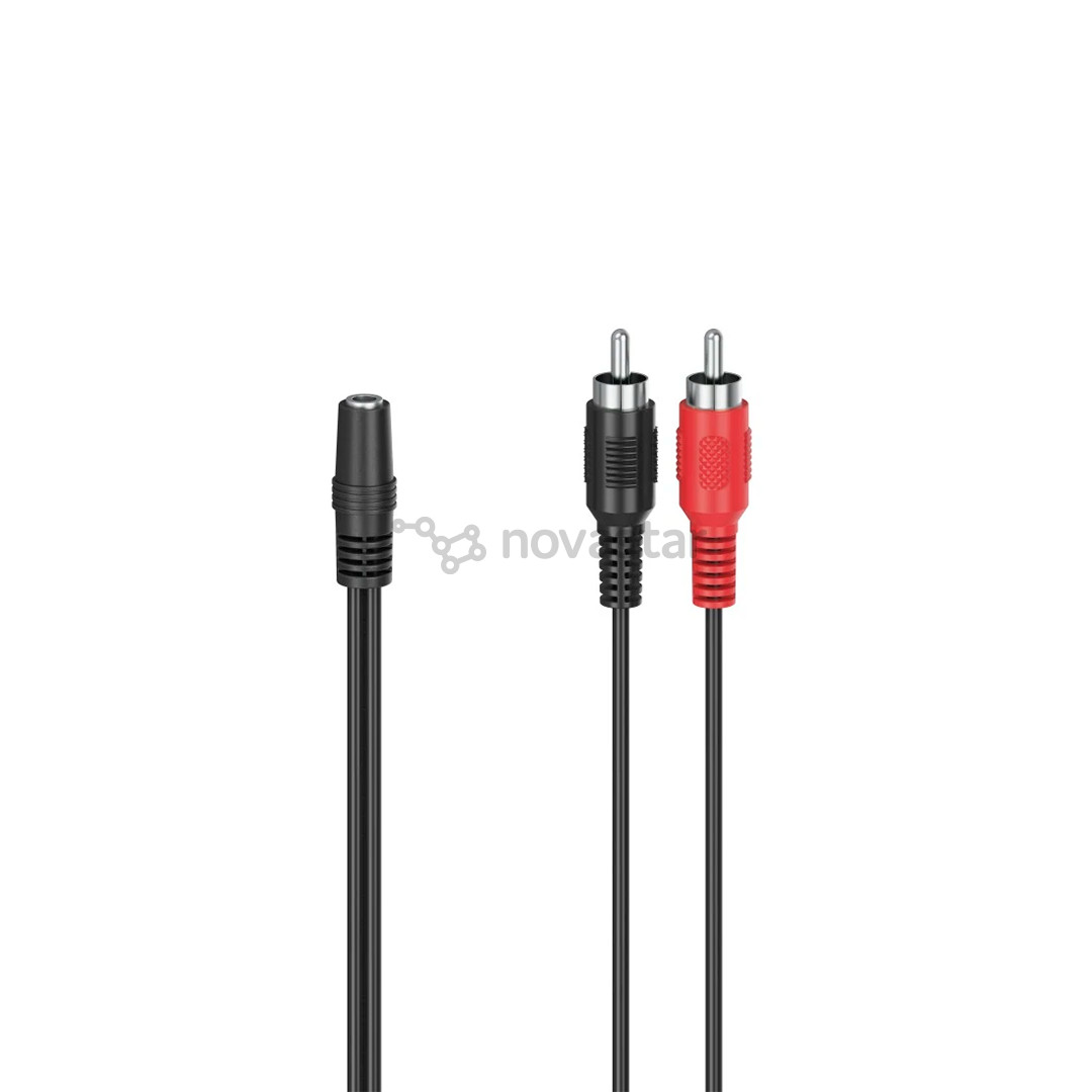 Hama  3,5 mm - RCA, black - Adapter