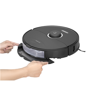 Roborock S8, Wet & Dry, black - Robot vacuum cleaner