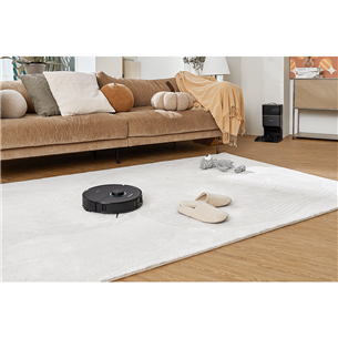 Roborock S8, Wet & Dry, black - Robot vacuum cleaner