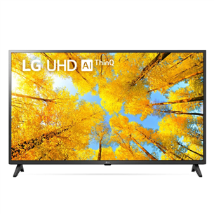 Televizorius LG 43UQ75003LF, 43", Ultra HD, LED LCD 43UQ75003LF.AEU