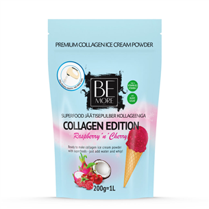 Ledų milteliai Be More Collagen Edition Raspberry 'n' Cherry, 200 g 4744806019595