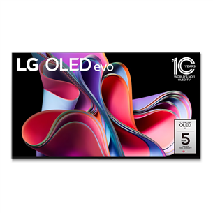 LG evo G3, 77", OLED, Ultra HD, gray - TV