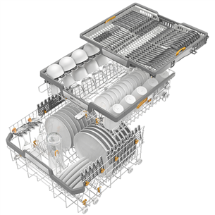 Indaplovė Miele G7423SC, AutoDos Excell