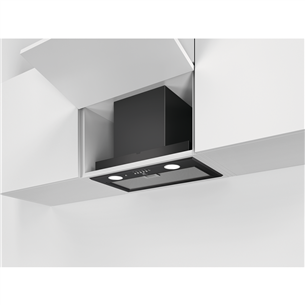 Electrolux 700 Group, 600 m³/h, width 54 cm, black - Built-in Cooker Hood