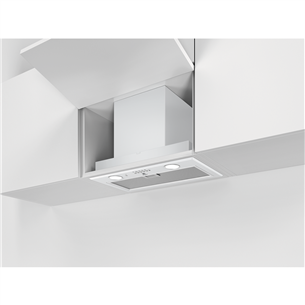 Electrolux 700 Group, 600 m³/h, width 54 cm, white - Built-in Cooker Hood