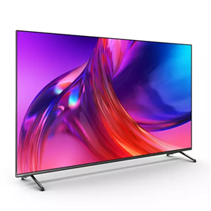 Philips The One 8818, 75", LED LCD, Ultra HD, боковые ножки, серый - Телевизор