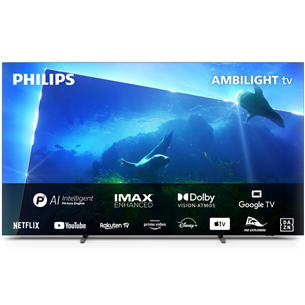 Televizorius Philips 77OLED818/12, 77", OLED, Ultra HD