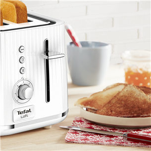 Tefal Loft, 850 Вт, белый - Тостер