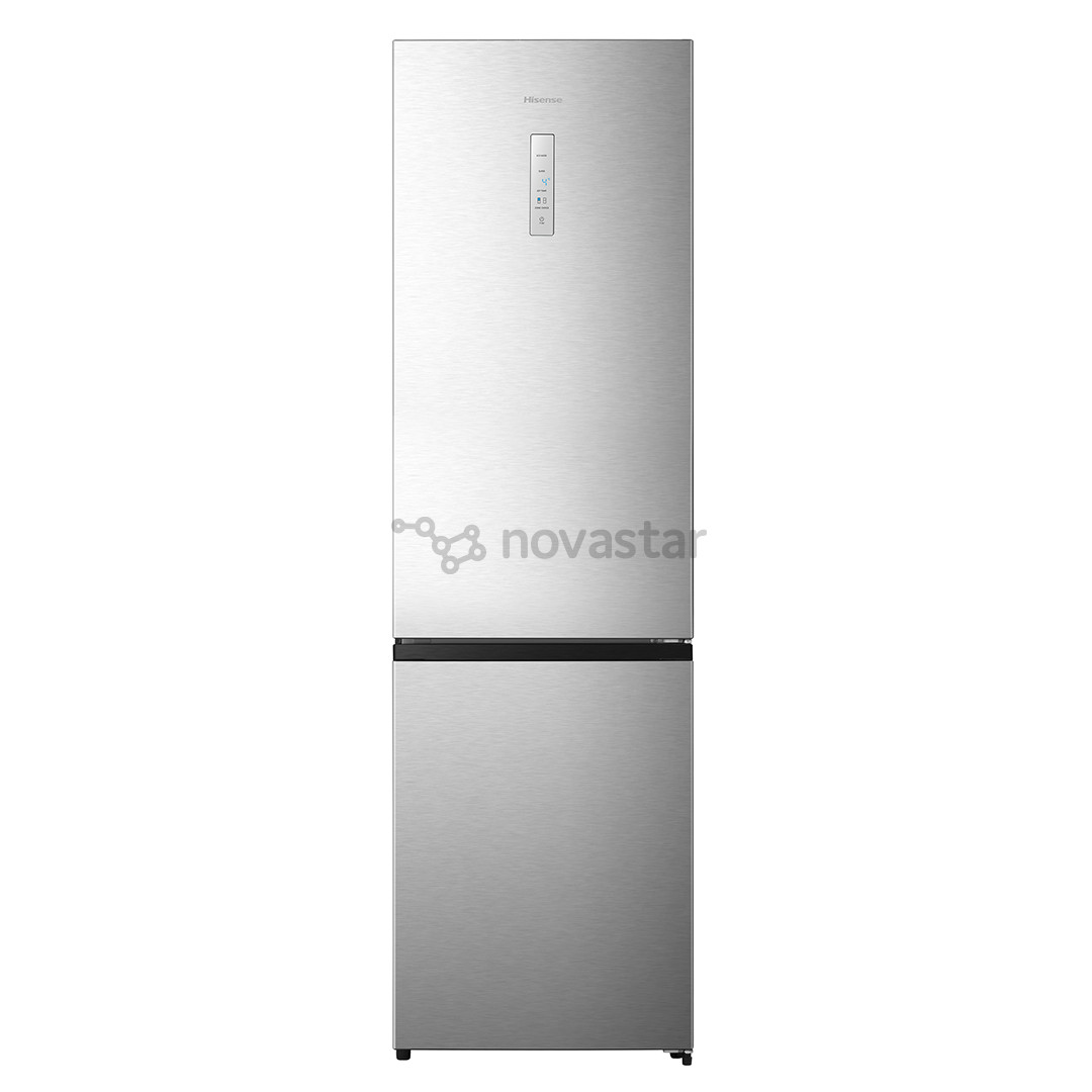 Šaldytuvas  Hisense, NoFrost, 336 L, 201 cm, nerūdijančio plieno