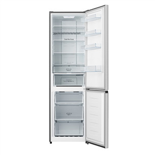 Šaldytuvas  Hisense, NoFrost, 336 L, 201 cm, nerūdijančio plieno
