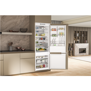 Įmontuojamas šaldytuvas Whirlpool WHSP70T241P, NoFrost, 394 L, 194 cm
