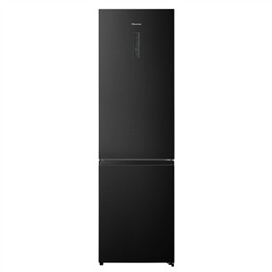 Hisense, NoFrost, 336 L, 201 cm, juodas - Šaldytuvas