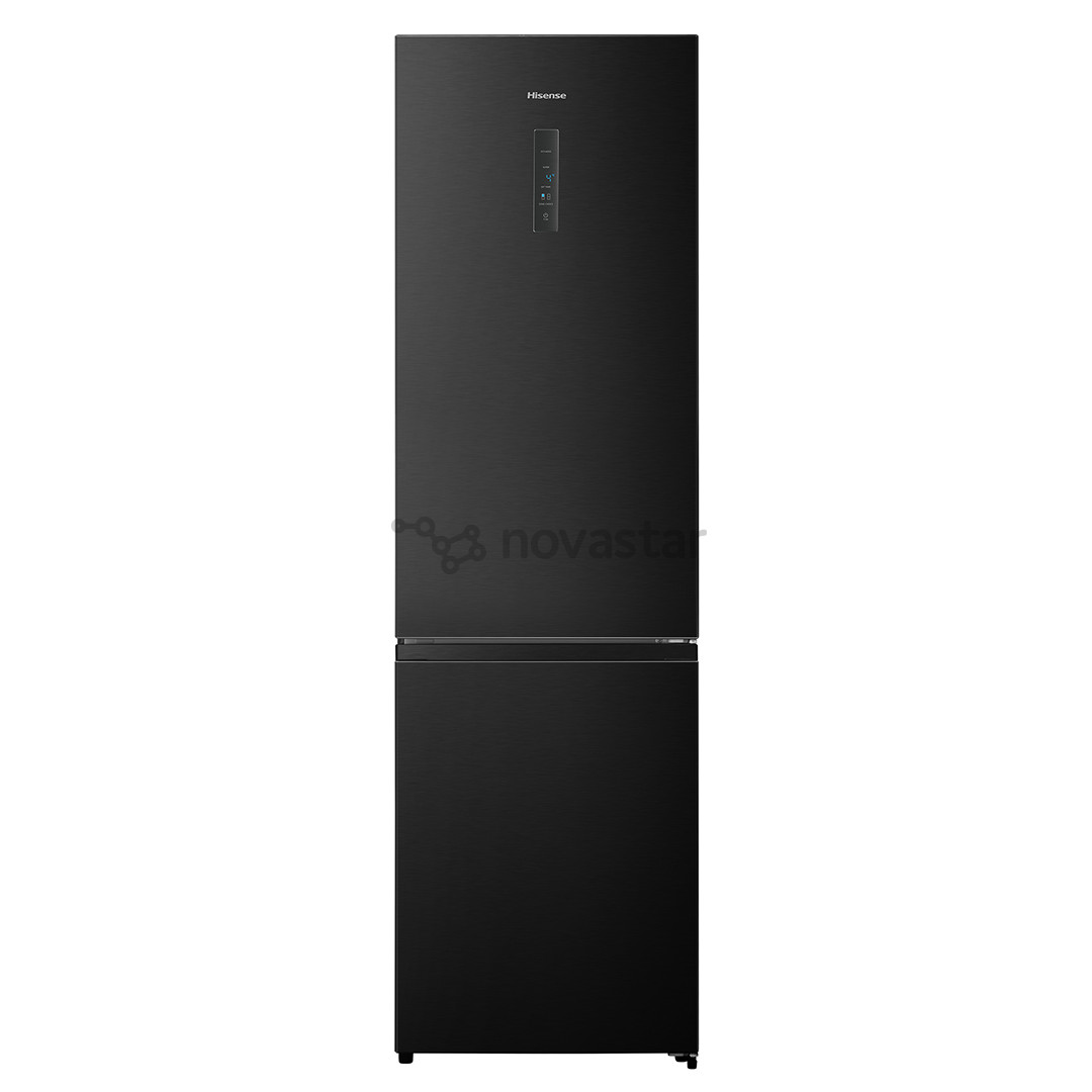 Hisense, NoFrost, 336 L, 201 cm, juodas - Šaldytuvas