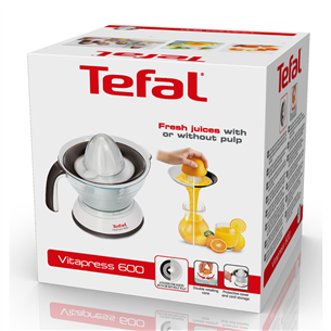 Tefal Vitapress 600, white - Citrus press