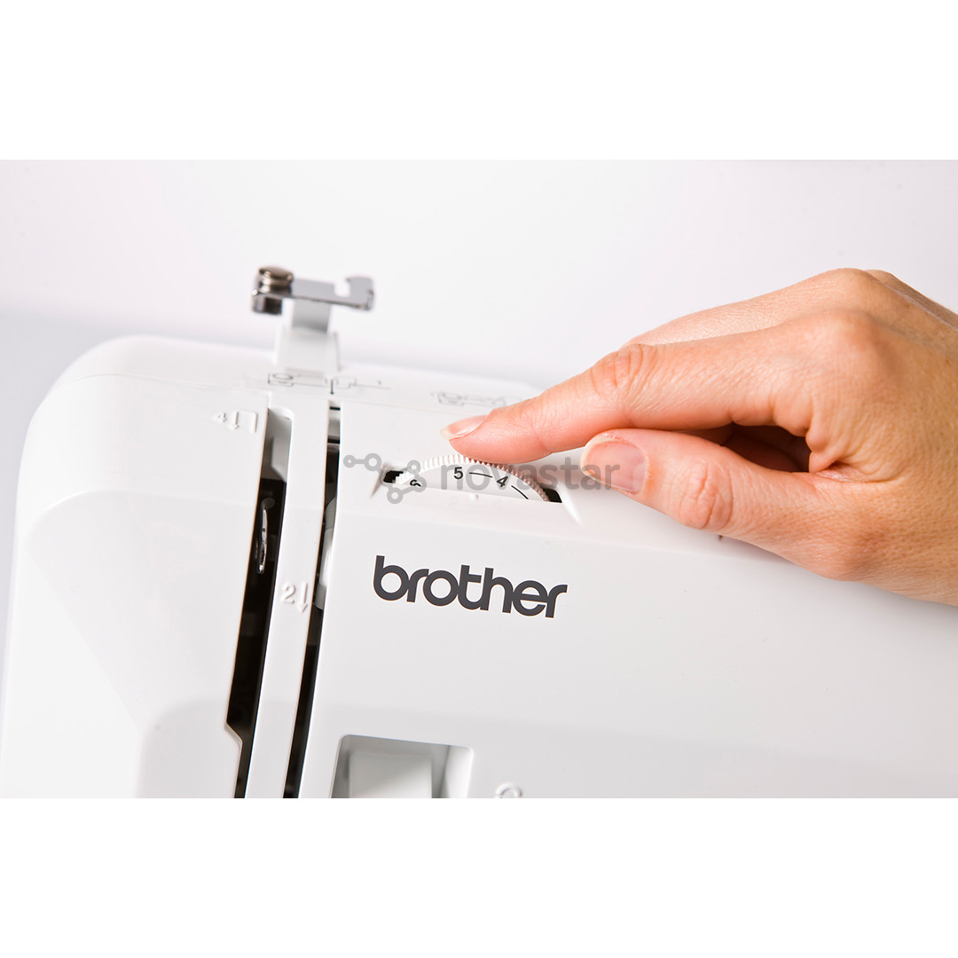 Brother, white/blue - Sewing machine