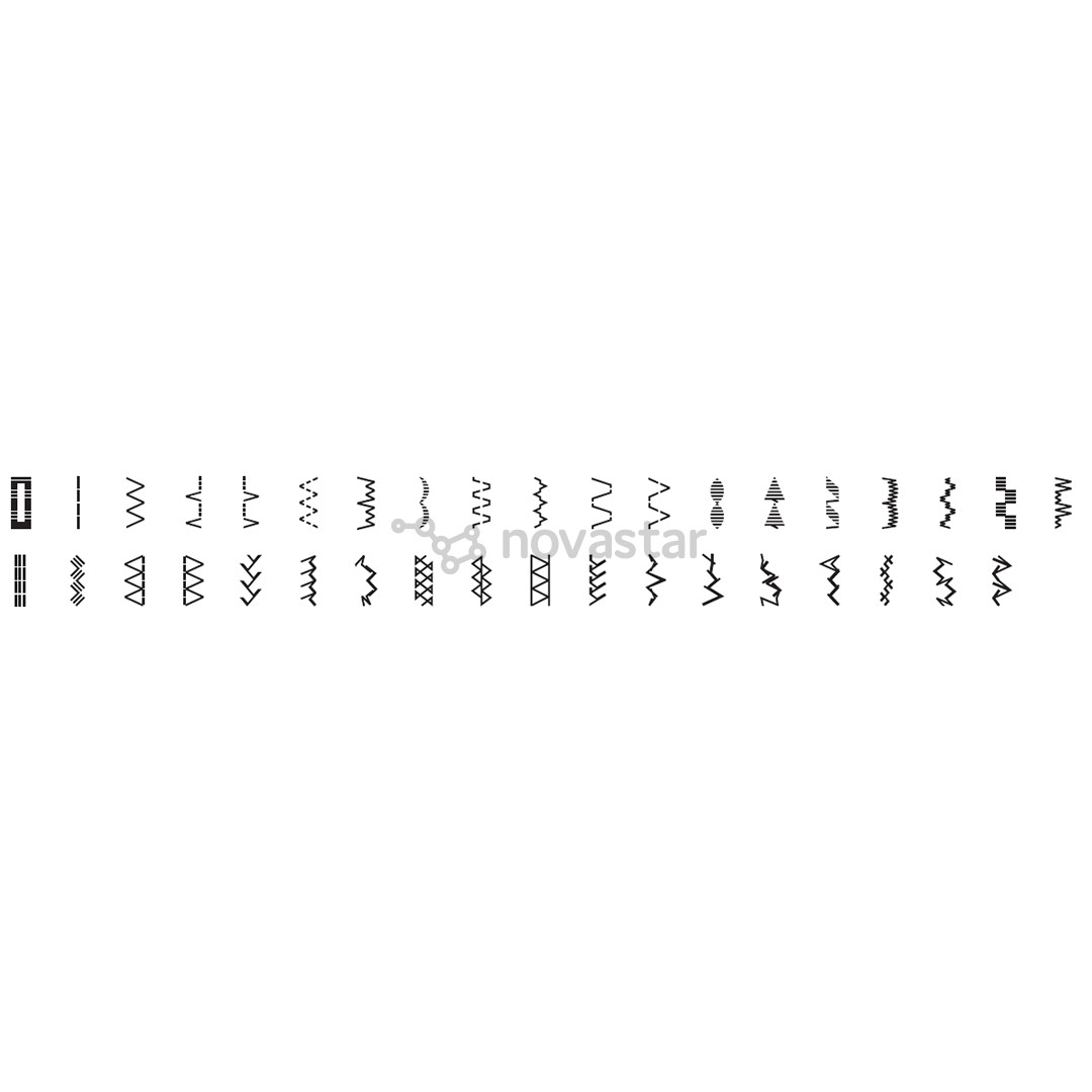 Brother, white/blue - Sewing machine