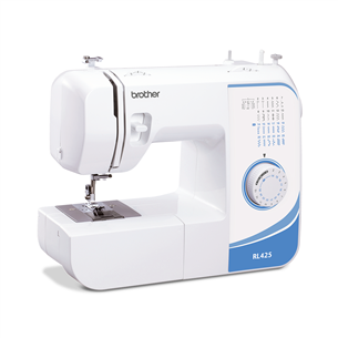 Brother, white/blue - Sewing machine