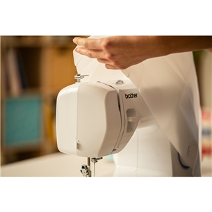 Brother, white/blue - Sewing machine