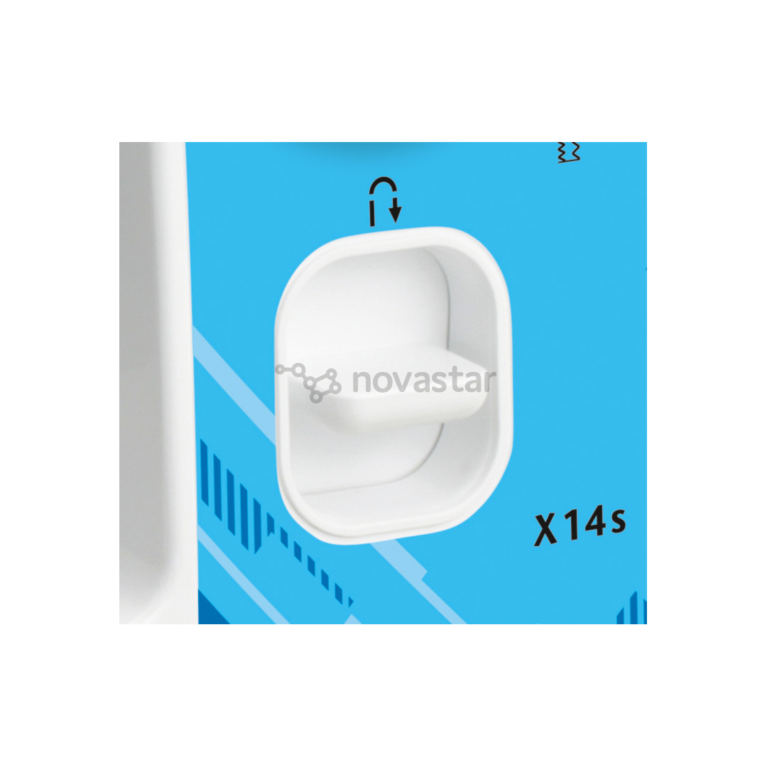 Brother X14S, balta/mėlyna - Siuvimo mašina