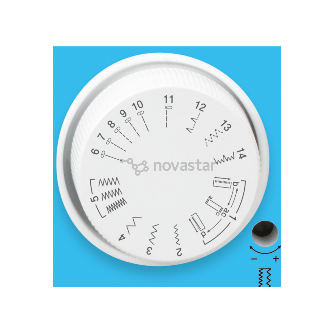 Brother X14S, balta/mėlyna - Siuvimo mašina