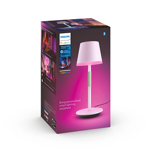 Stalinė lempa Philips Hue Go, White and Color Ambiance