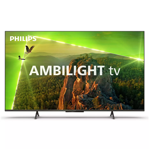 Philips PUS8118, 55'', Ultra HD, LED LCD, feet stand, black - TV 55PUS8118/12