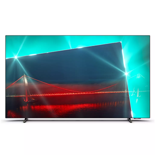 Philips OLED718, 48'', Ultra HD, OLED, feet stand, black - TV 48OLED718/12