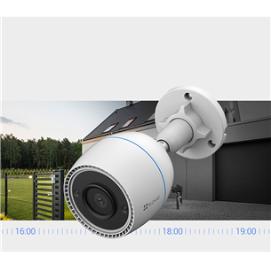 Stebėjimo kamera EZVIZ H3c, Wi-Fi, white