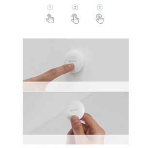 Išmanusis mygtukas EZVIZ T3C, white