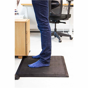 Seisuk Seisumatt, black - Ergonomic standing mat