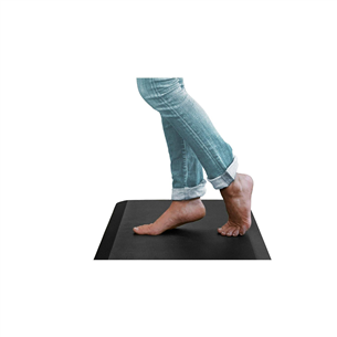 Seisuk Seisumatt, black - Ergonomic standing mat