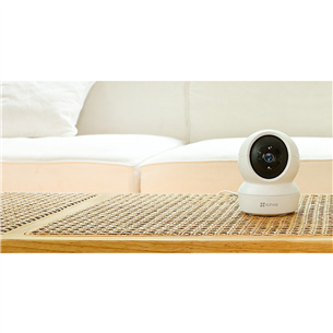 Stebėjimo kamera EZVIZ H6C, 4 MP, WiFi, human detection, night vision, white
