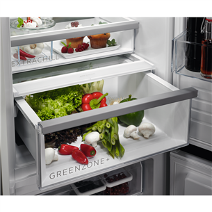 AEG NoFrost, 269 л, высота 189 см - Интегрируемый холодильник