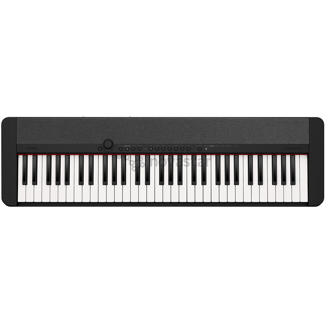 CASIO CT-S1, 61 klavišas, juodas - Sintezatorius