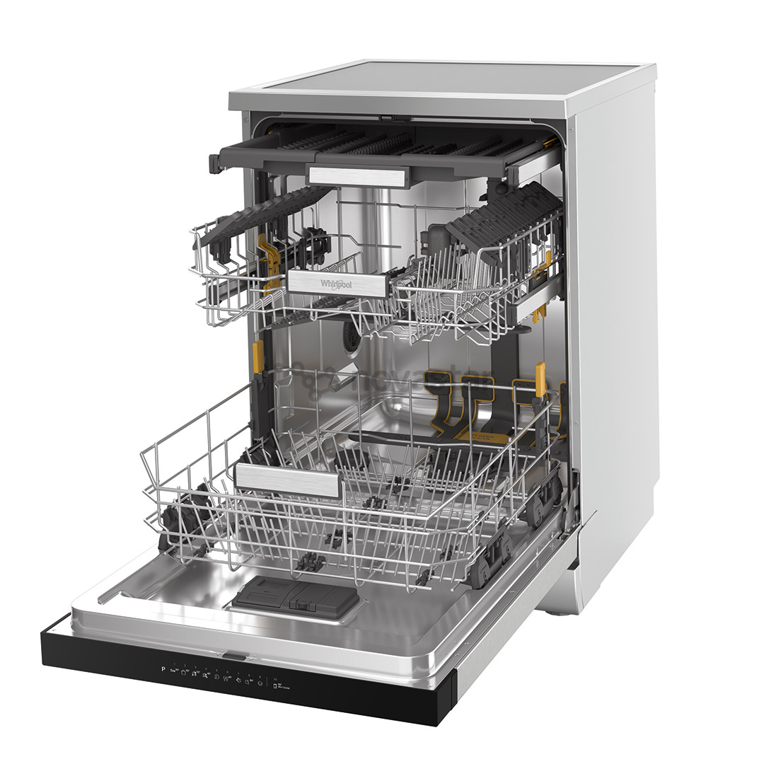 Whirlpool, 15 komplektų talpa, nerūdijančio plieno - Indaplovė