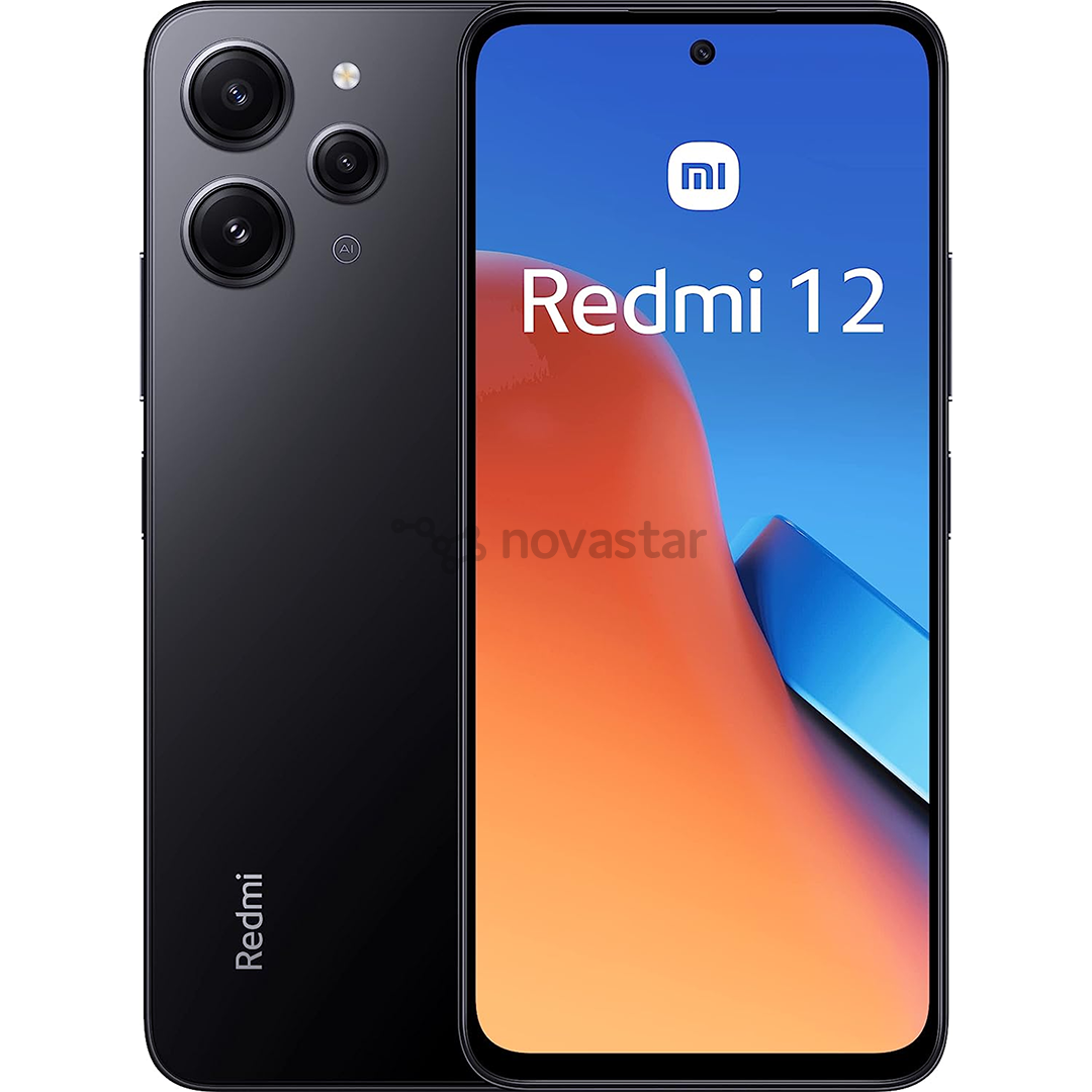 Xiaomi Redmi 12, 128 ГБ, черный - Смартфон