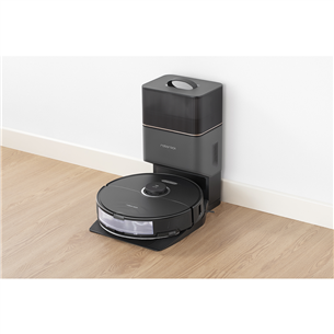 Roborock S8+, Wet & Dry, black - Robot vacuum cleaner