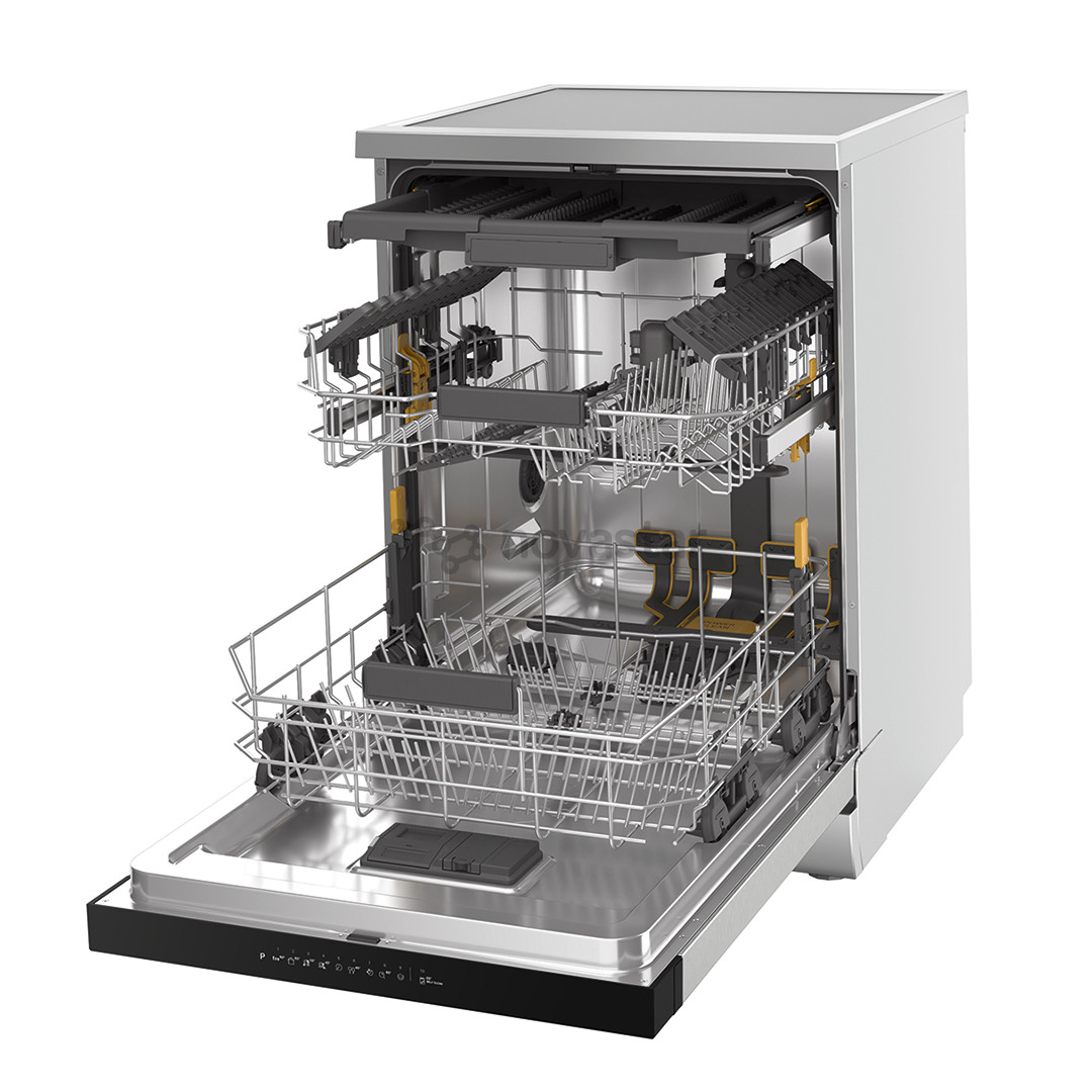 Whirlpool, 15 komplektų talpa, nerūdjančio plieno - Indaplovė