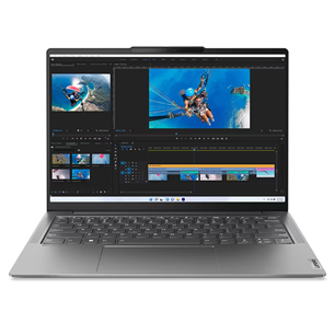 Lenovo Yoga Slim 6 14IAP8, 14'', WUXGA, OLED, i5, 16 ГБ, 512 ГБ, SWE, темно-серый - Ноутбук 82WU007QMX