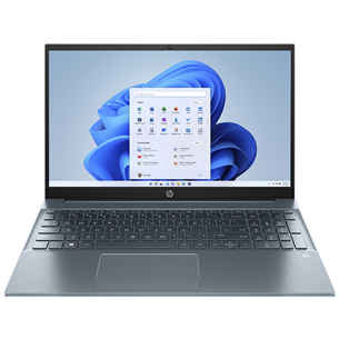 Nešiojamas kompiuteris HP Pavilion Laptop 15-eh3000, 15.6'', FHD, Ryzen 5, 16 GB, 512 GB, ENG 8B2B4EA#B1R