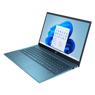 HP Pavilion Laptop 15-eh3000, 15,6'', FHD, Ryzen 5, 16 ГБ, 512 ГБ, ENG, бирюзовый - Ноутбук