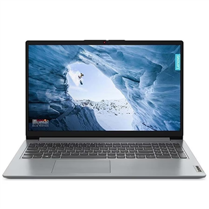 Lenovo IdeaPad 1 15IGL7, 15.6'', FHD, Pentium, 4 GB, 128 GB, SWE, cloud gray - Notebook 82V700AKMX