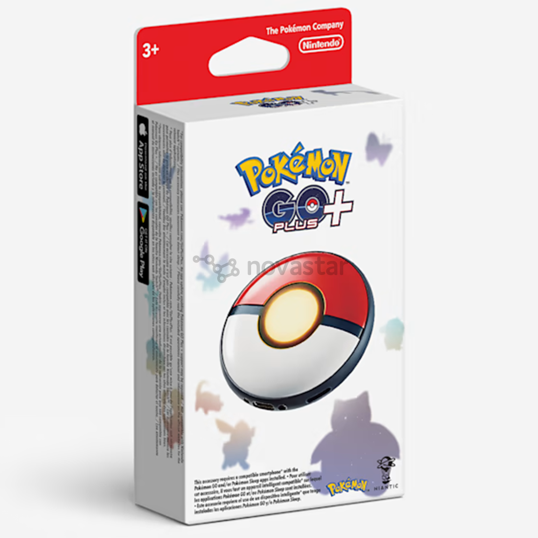 Nintendo Pokémon GO Plus +, красный/белый - Игровой аксессуар