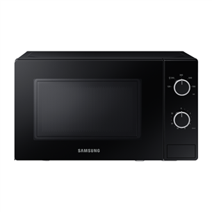 Samsung, 20 л, 700 Вт, черный - Микроволновая печь MS20A3010AL/BA