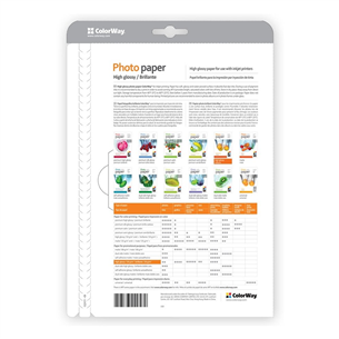 Foto popierius ColorWay High Glossy Photo Paper, 50 sheets, A4, 200 g/m²