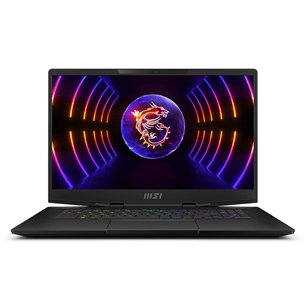 Nešiojamas kompiuteris MSI Stealth 17 Studio A13VH, 17.3'', Mini LED, UHD, 144 Hz, i9, 32 GB, 2 TB, RTX 4080, W11P, ENG STEALTH17-A13VH-082N