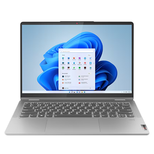 Lenovo IdeaPad Flex 5 14ABR8, 14'', сенсорный, WUXGA, Ryzen 5, 16 ГБ, 512 ГБ, SWE, серый - Ноутбук 82XX008RDU