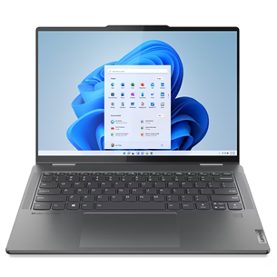 Nešiojamas kompiuteris Lenovo Yoga 7 14ARP8, 14'', touch, OLED, WUXGA, Ryzen 5, 16 GB, 512 GB, Radeon 660M, ENG 82YM0068LT