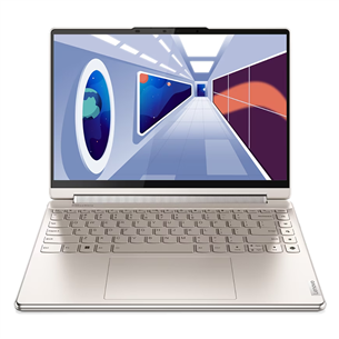 Lenovo Yoga 9 14IRP8, 14'', 2.8K, OLED, сенсорный, i7, 16 ГБ, 1 ТБ, SWE, золотистый - Ноутбук 83B1005XDU